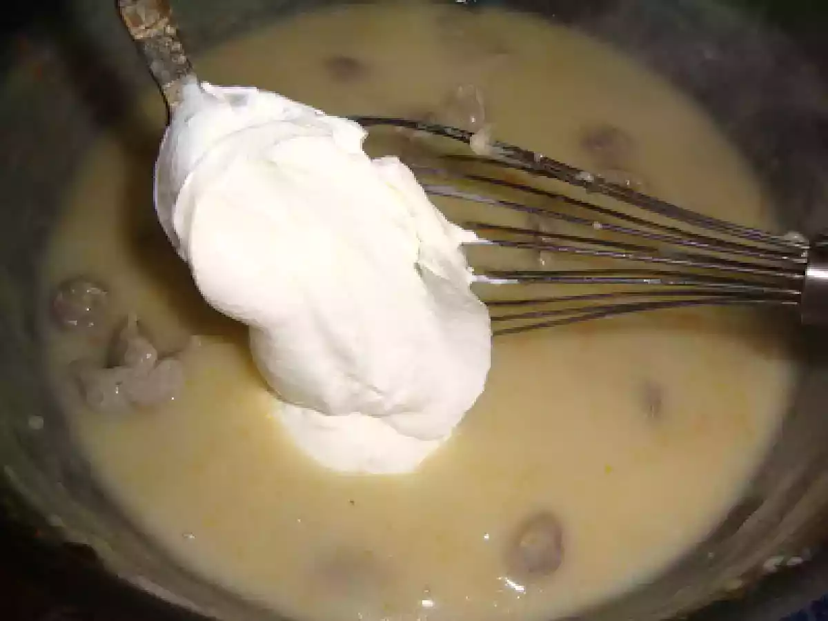 Ciulama cu inimi si pipote - poza 5