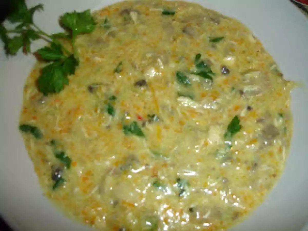 Ciulama de Ciuperci si Pui