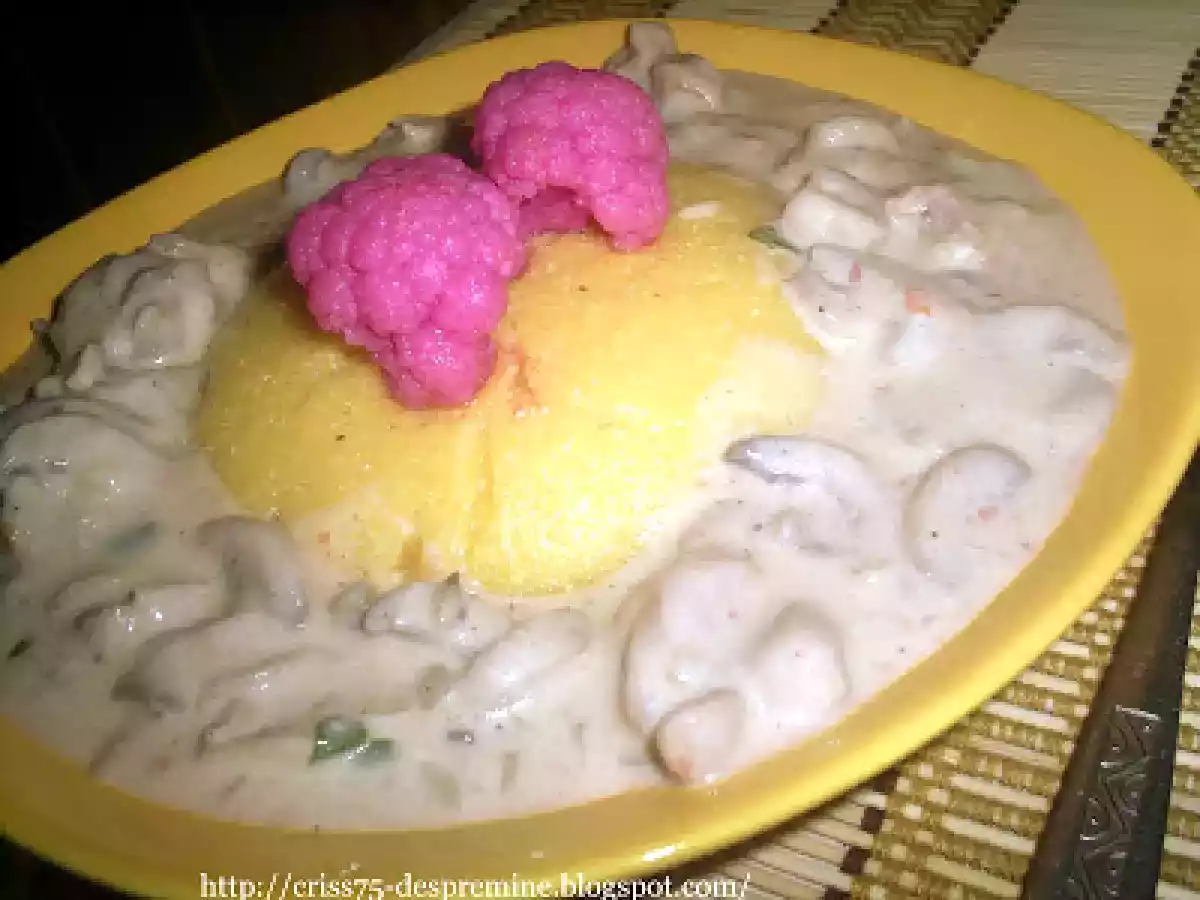 Ciulama de pui cu ciuperci - poza 2