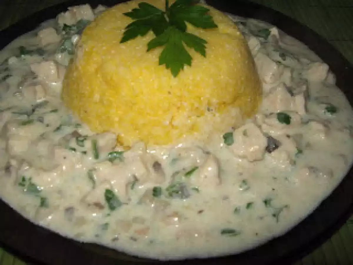 Ciulama din piept de pui - poza 5