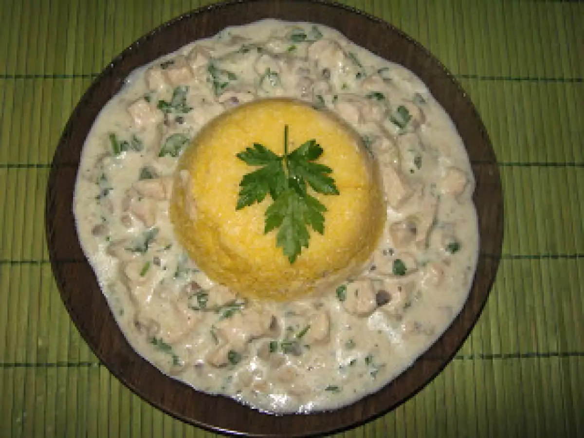 Ciulama din piept de pui - poza 6