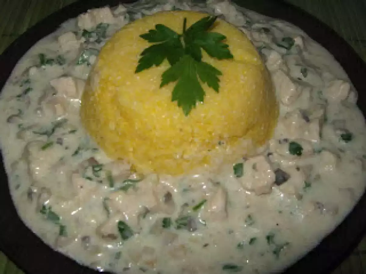 Ciulama din piept de pui - poza 7