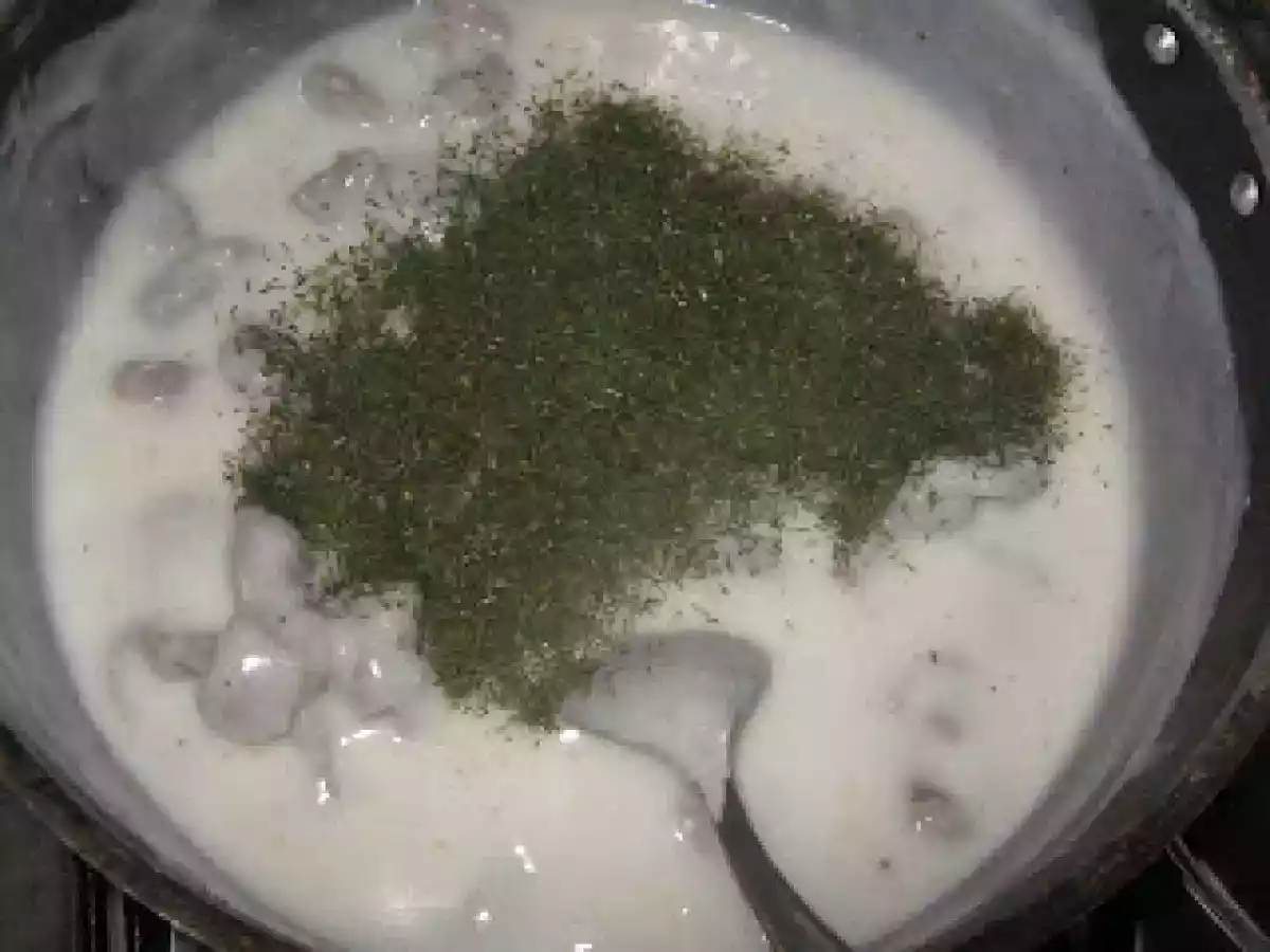 Ciulama din pipote de pui - poza 7