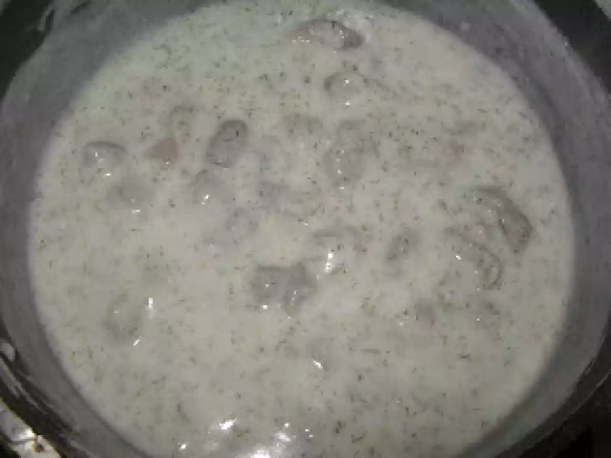 Ciulama din pipote de pui - poza 8