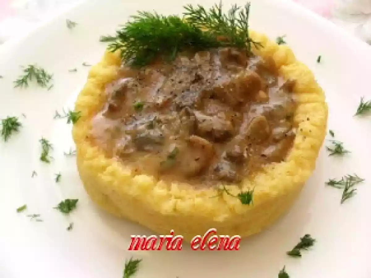 Ciupeci Pleurotus in blid de mamaliga - poza 2