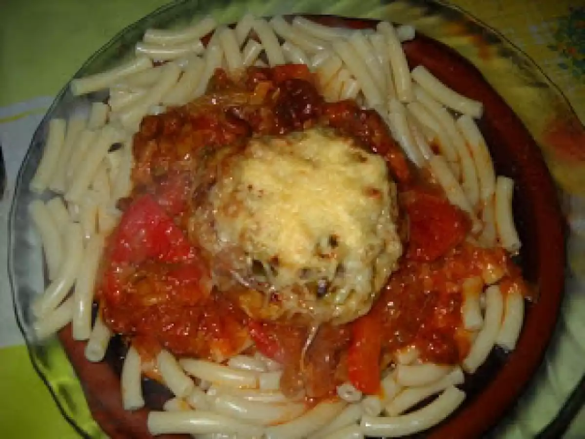 Ciuperci ca la Panseluta si paste fainoase cu garnitura ca la Cely