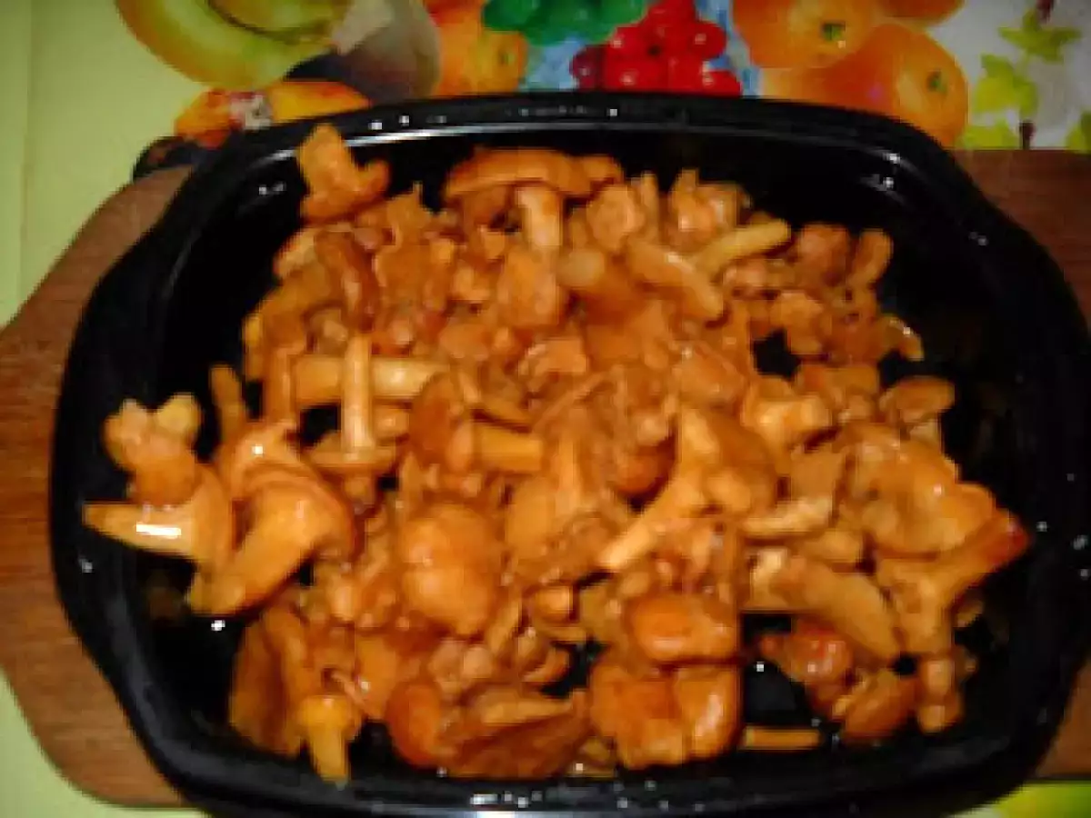 Ciuperci ca la Panseluta si paste fainoase cu garnitura ca la Cely - poza 7