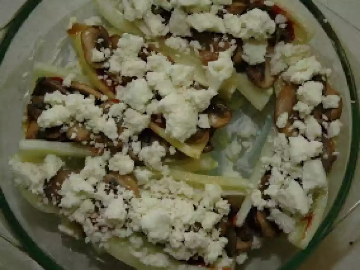 Ciuperci cu ardei la cuptor - poza 4