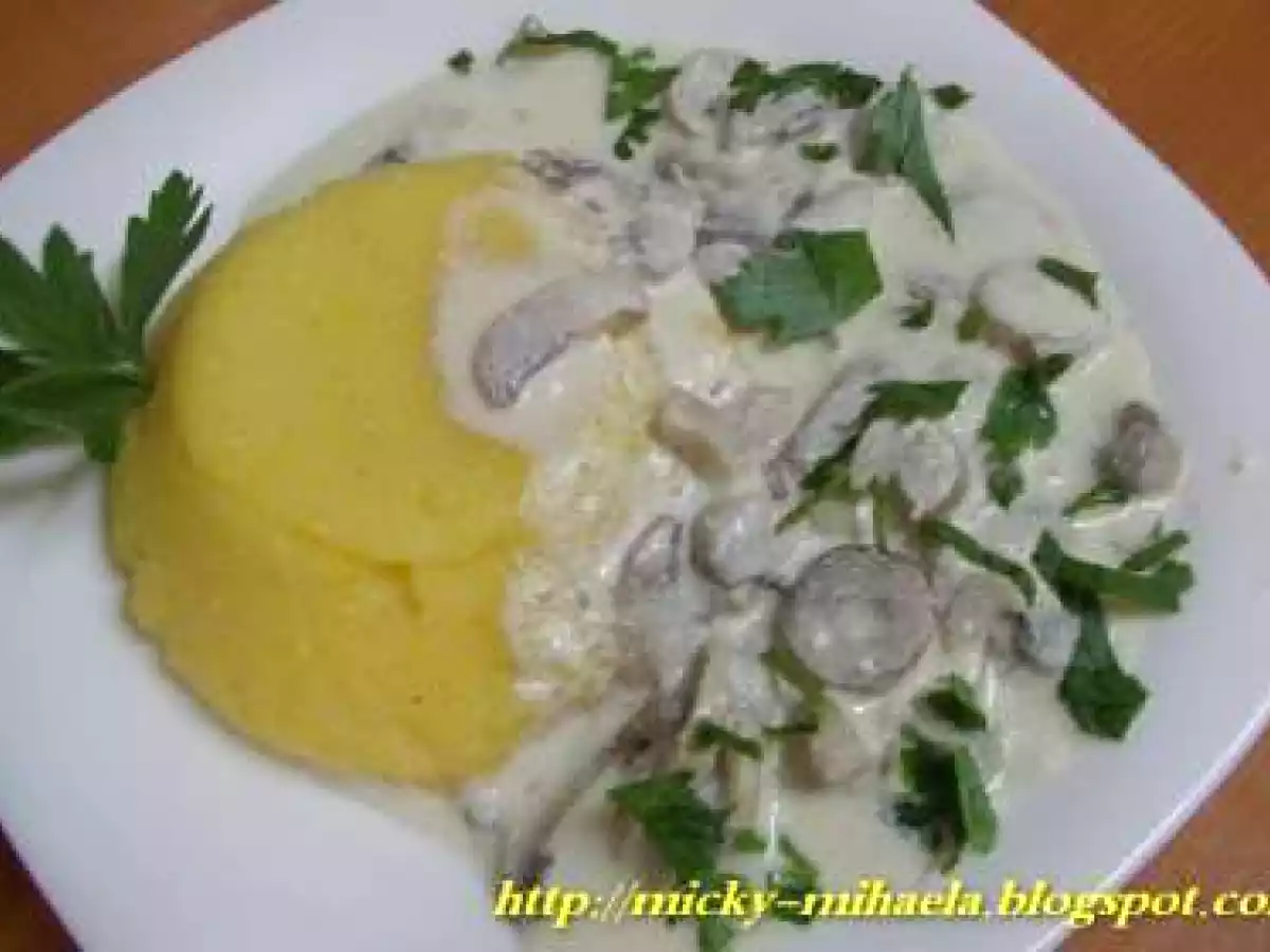 Ciuperci cu smantana