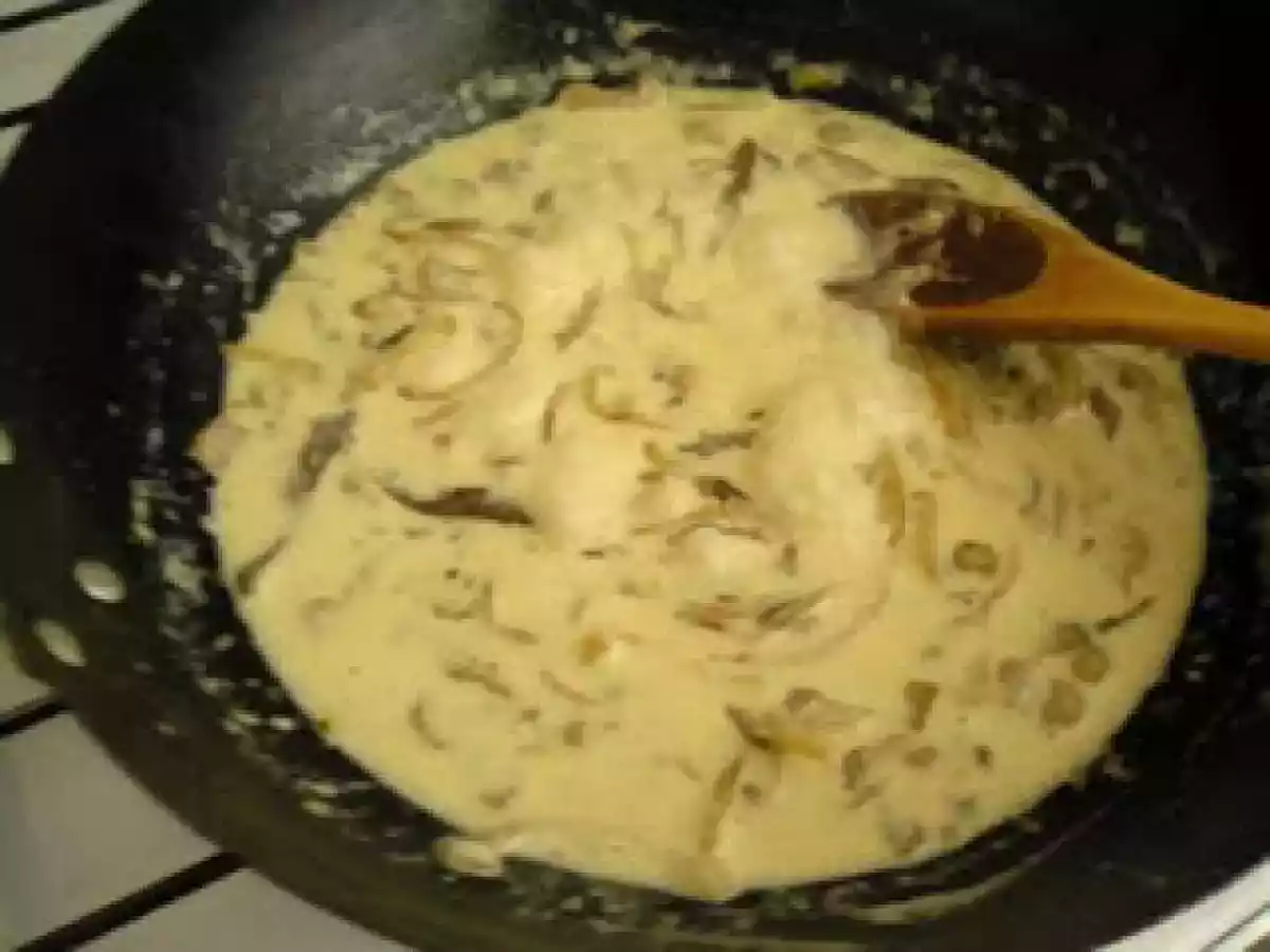 Ciuperci pleurotus cu smantana si paste -reteta Deannei - poza 2