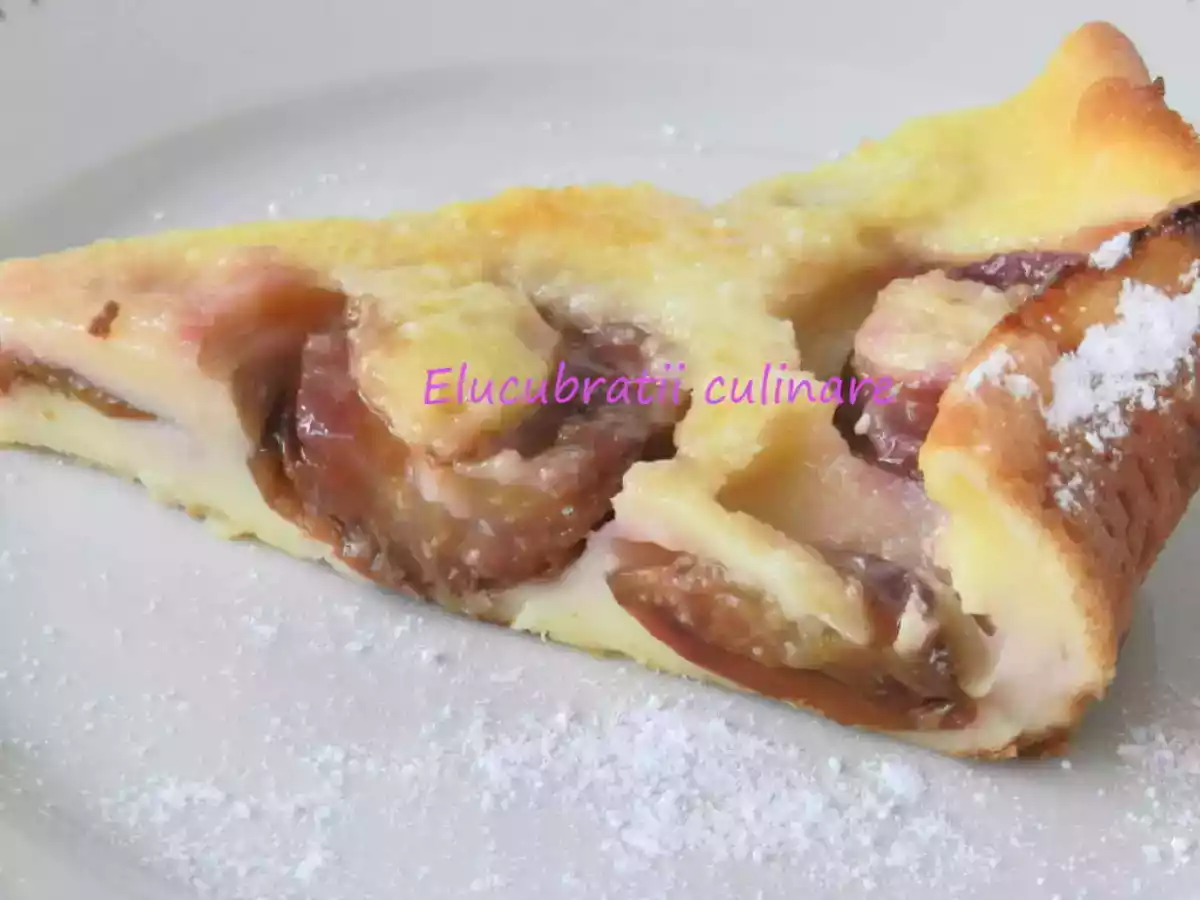 Clafoutis cu prune - poza 3