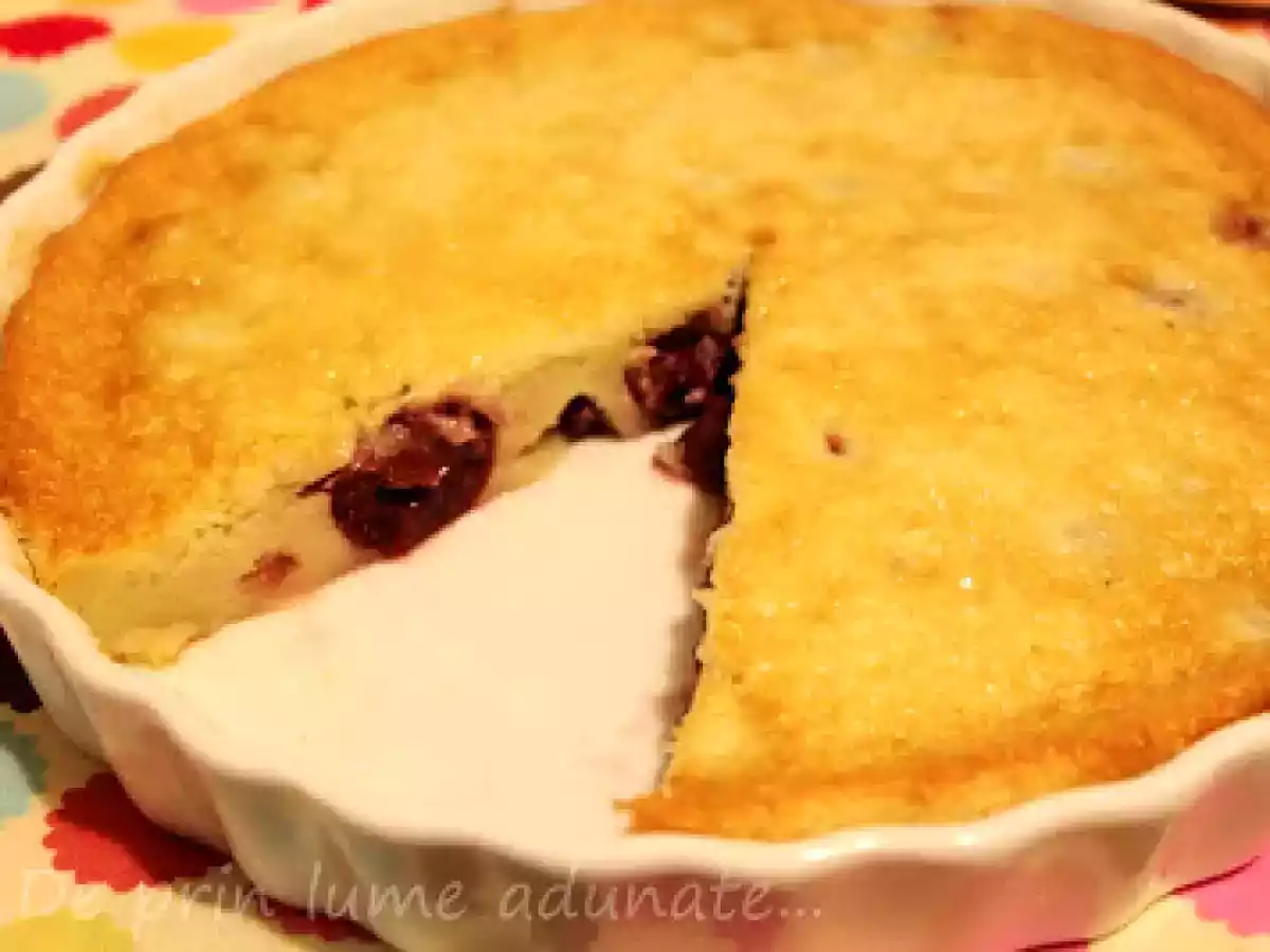 Clafoutis cu visine/ Sour cherry clafoutis