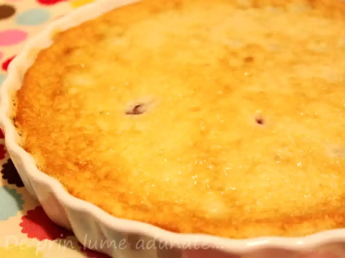 Clafoutis cu visine/ Sour cherry clafoutis - poza 2