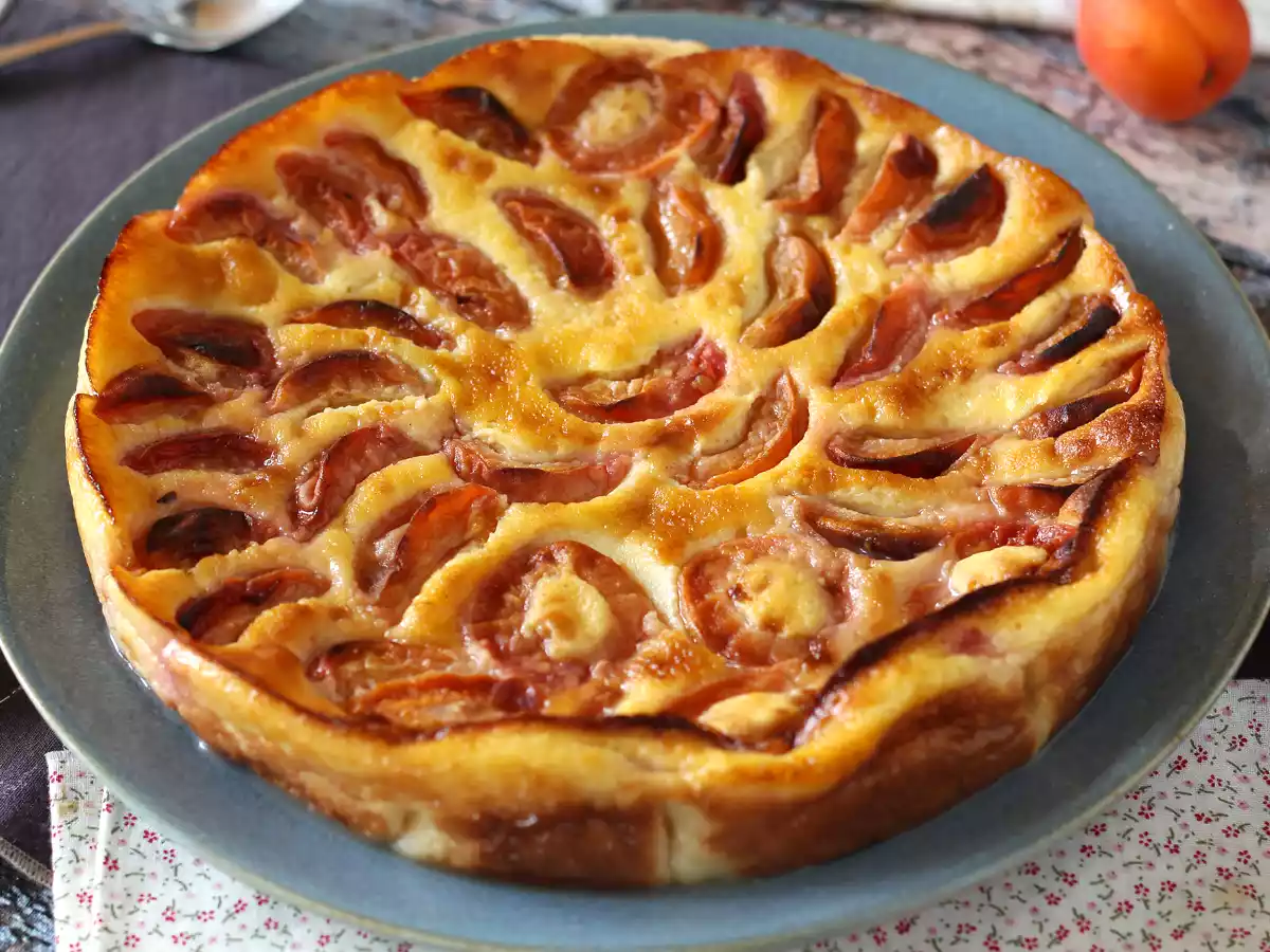 Clafoutis de caise - poza 5