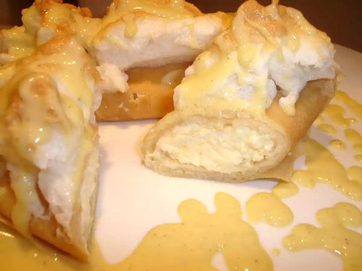 Clatite cu branza la cuptor - poza 4