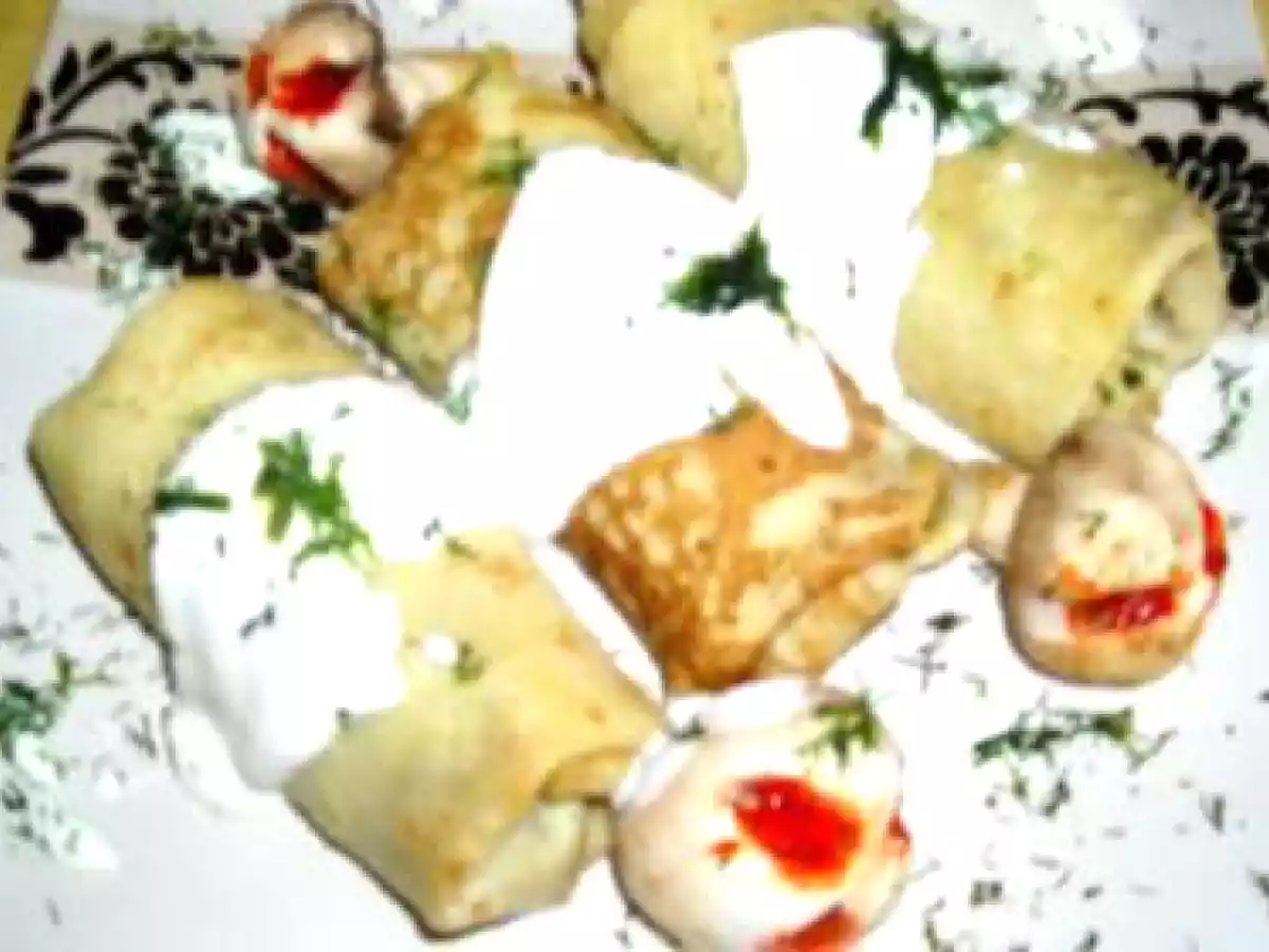 Clatite cu ciuperci la cuptor - poza 3