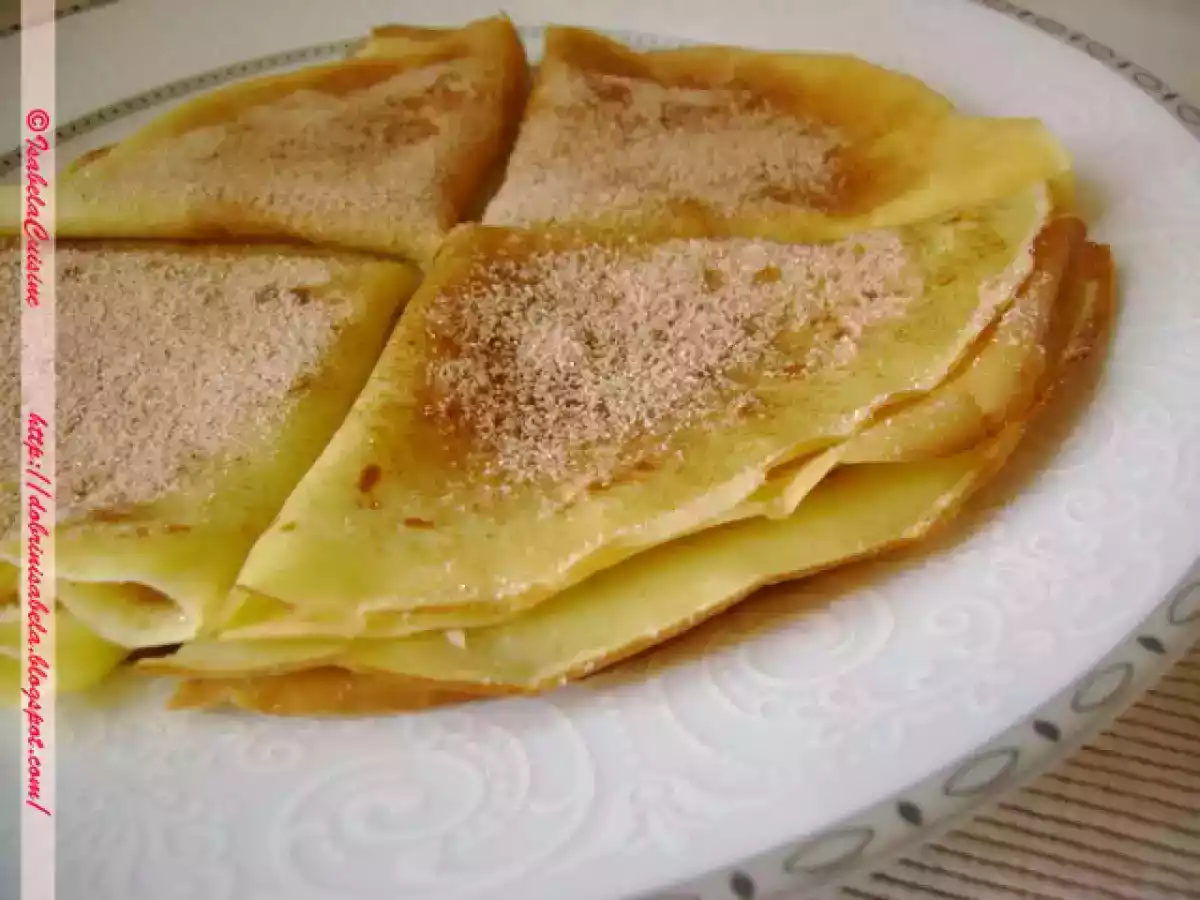 Clatite cu piure de banane