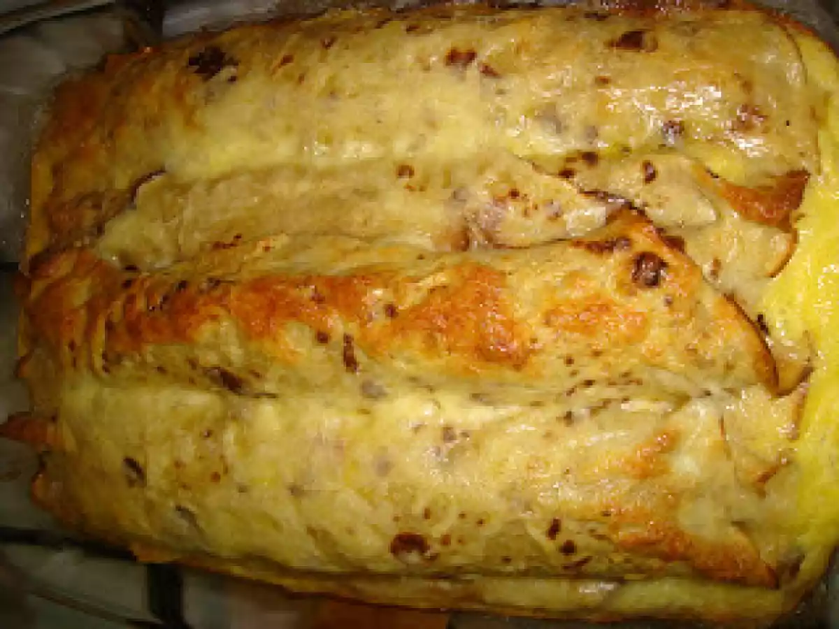 Clatite gratinate umplute cu carne de pui si ciuperci - poza 2