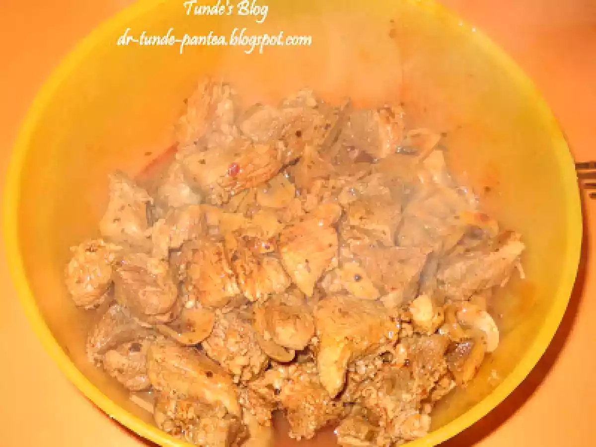 Clatite Hortobagy cu carne si ciuperci - poza 3