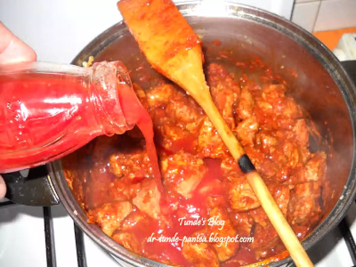 Clatite Hortobagy cu carne si ciuperci - poza 8