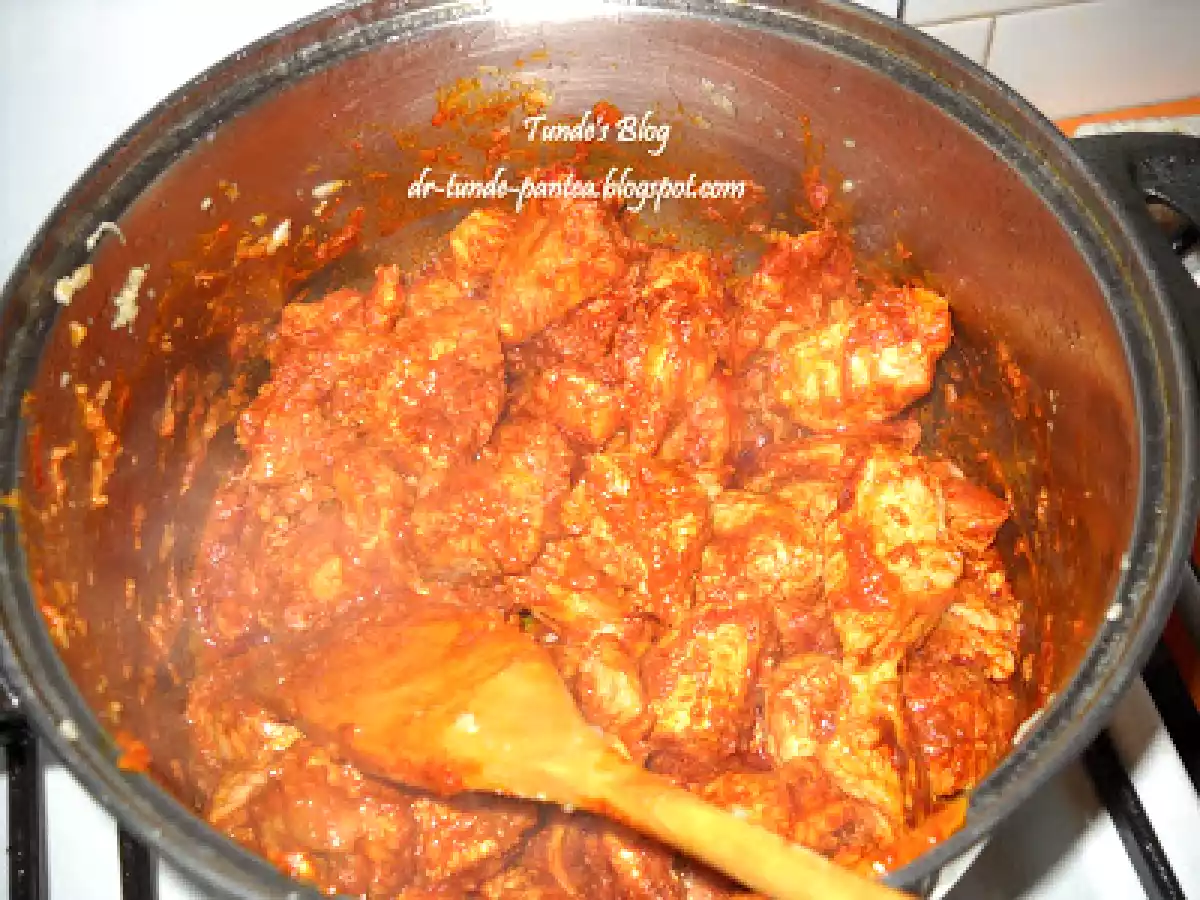 Clatite Hortobagy cu carne si ciuperci - poza 9