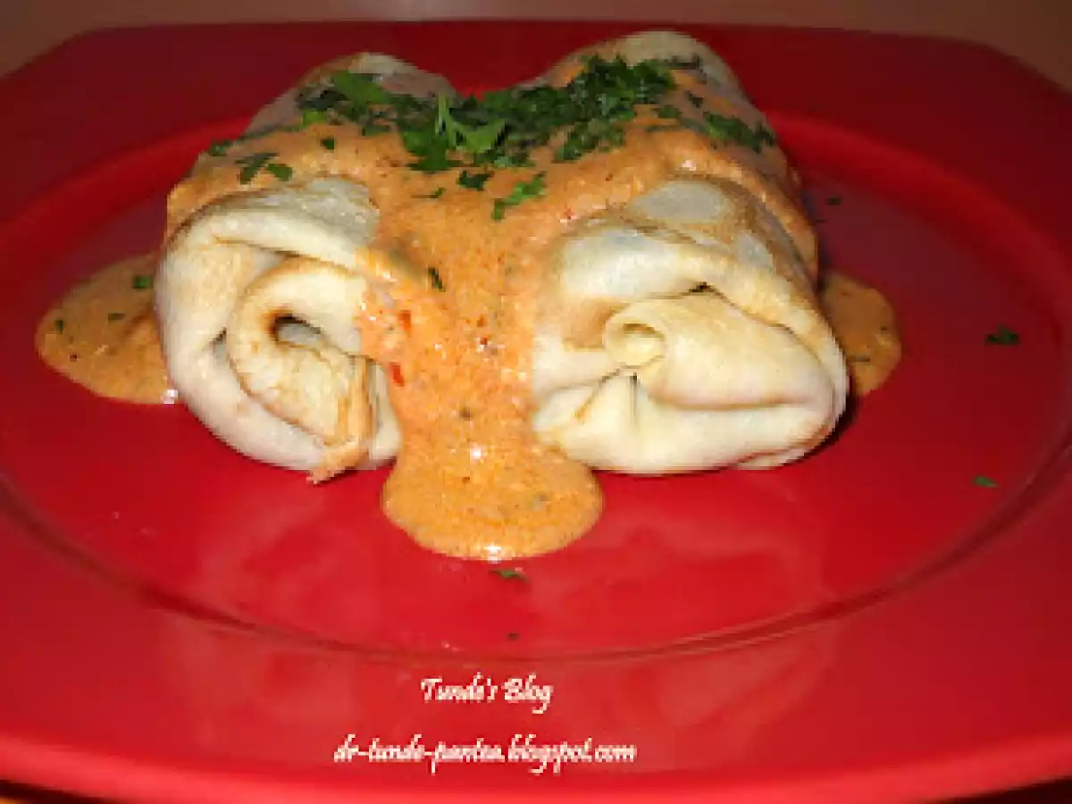 Clatite Hortobagy cu carne si ciuperci - poza 16