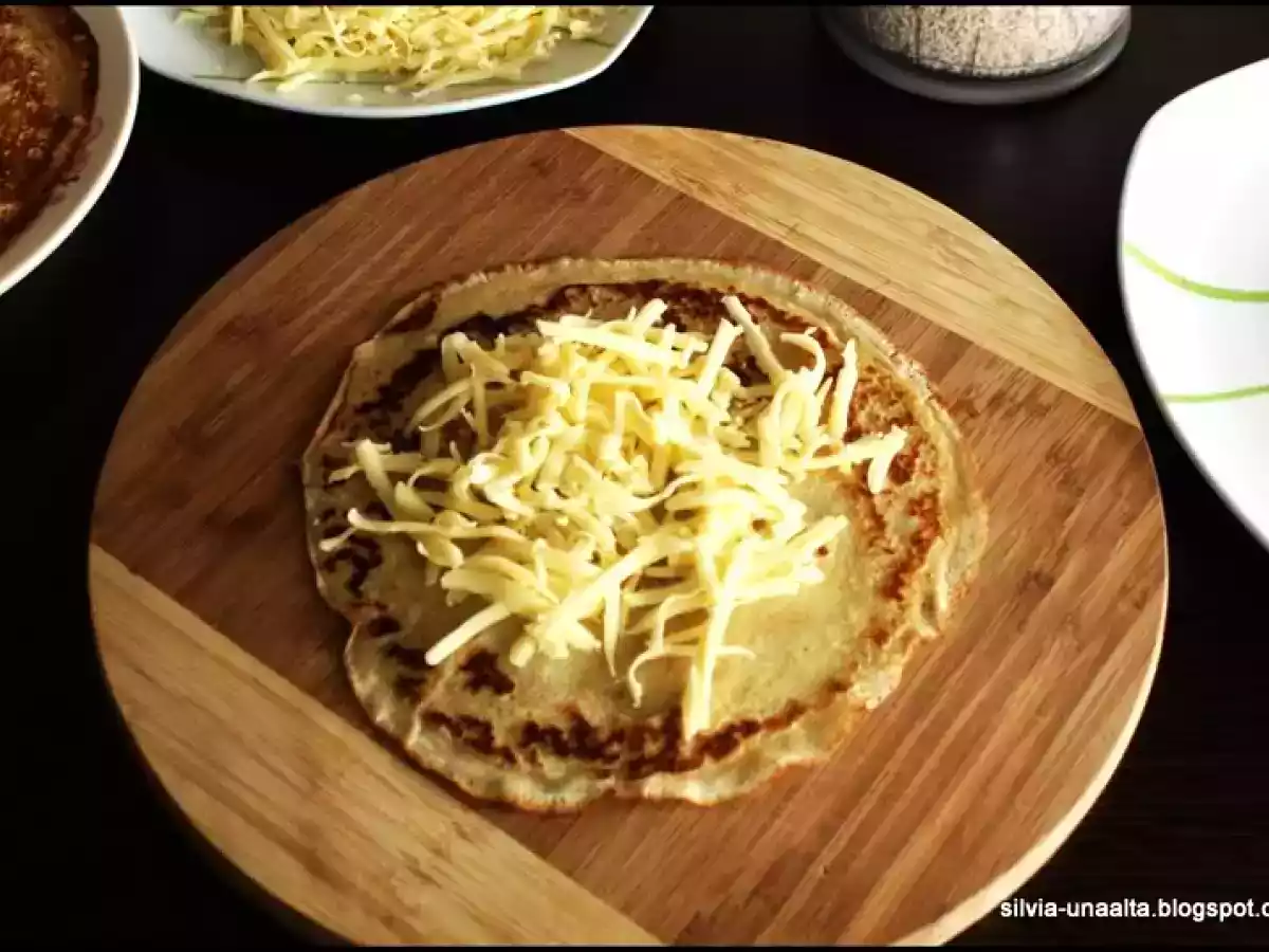 Clatite umplute cu pui & cascaval - poza 3