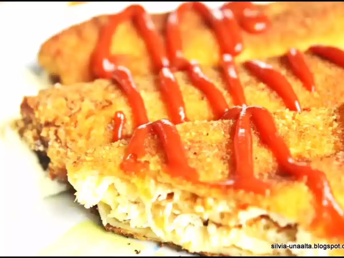 Clatite umplute cu pui & cascaval - poza 5