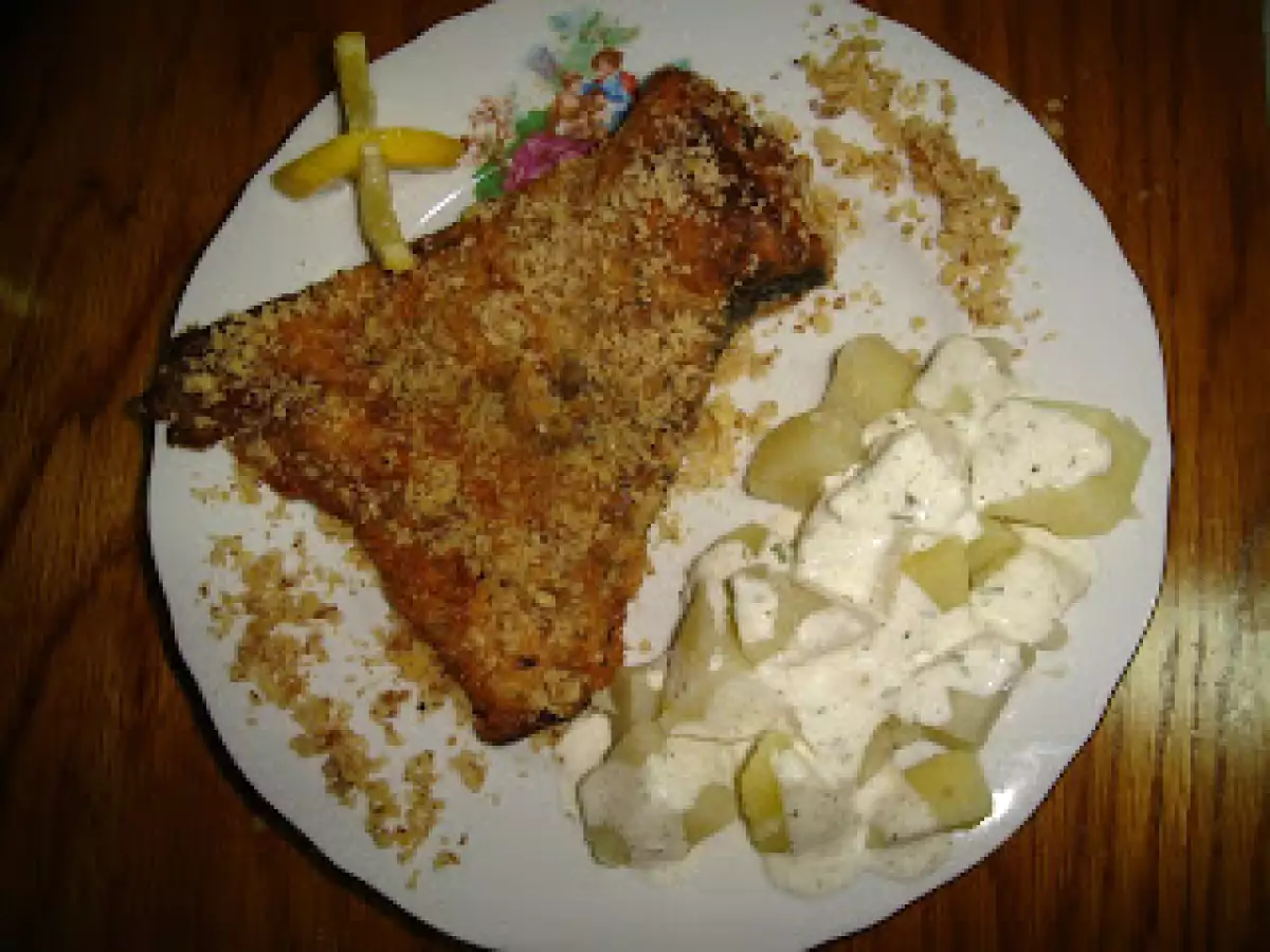 Coada de somon cu nuca