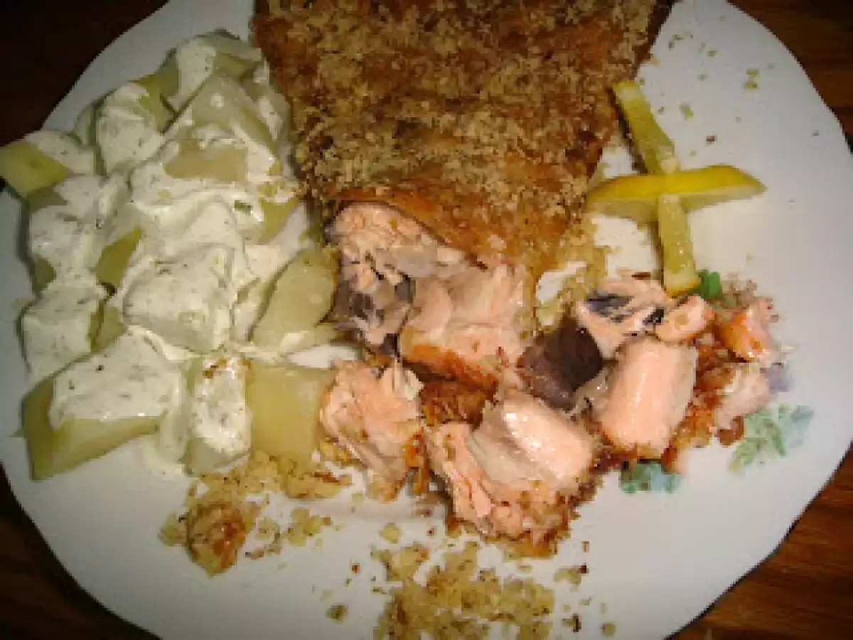 Coada de somon cu nuca - poza 6