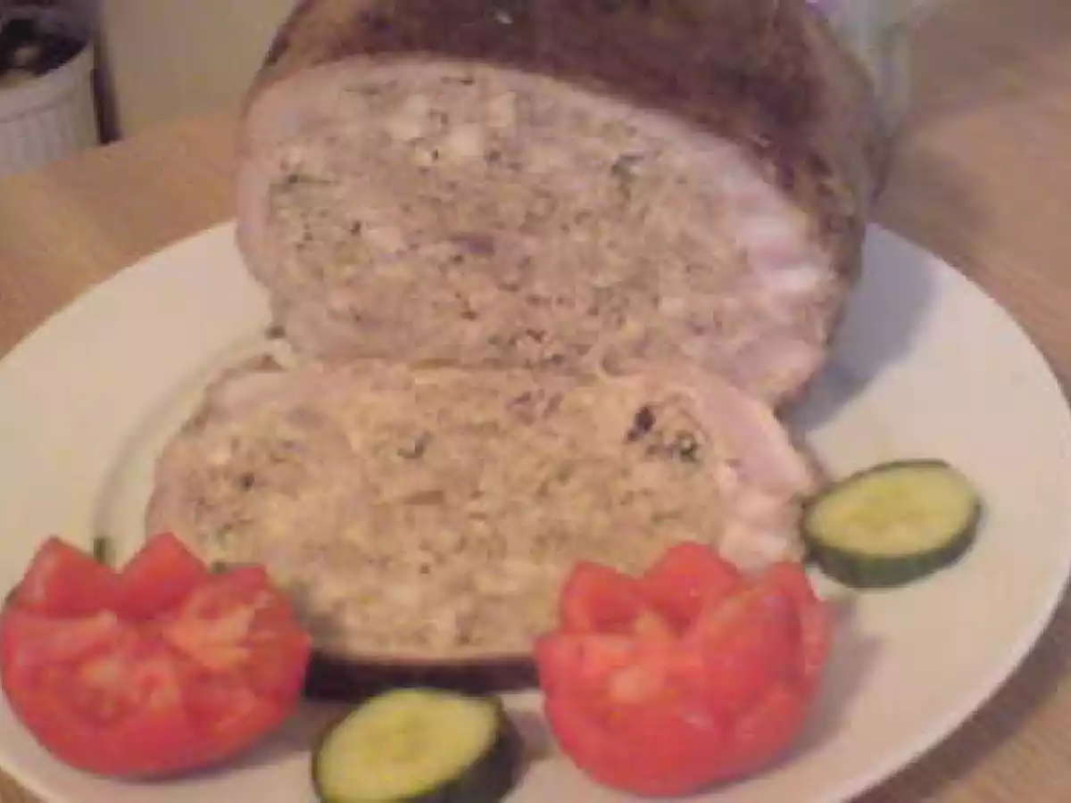 Coasta de porc umpluta