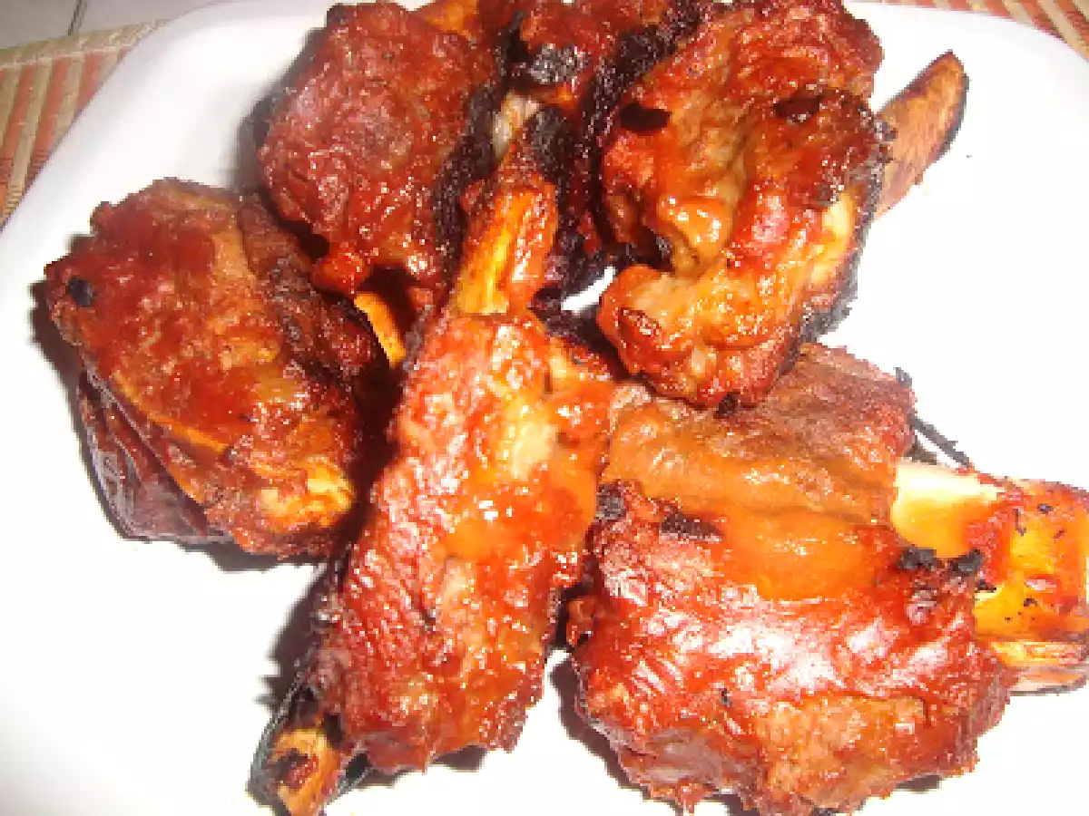 Coaste de vita dulci-picante