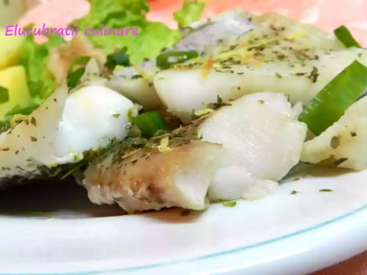 Cod Alaska la cuptor