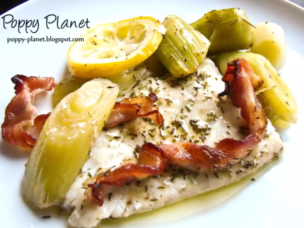 Cod cu praz si bacon a la Jamie - poza 2