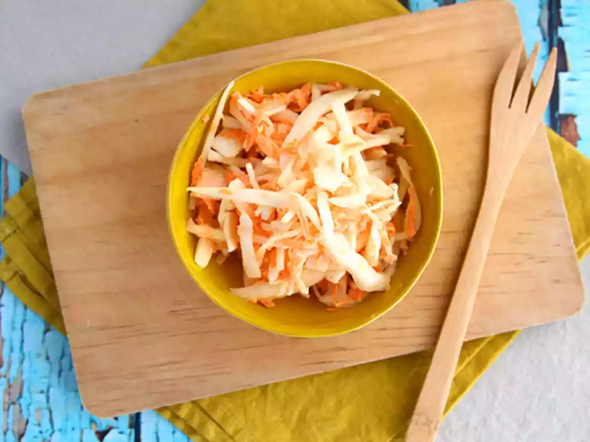 Coleslaw - salata de varza si morcov - poza 2
