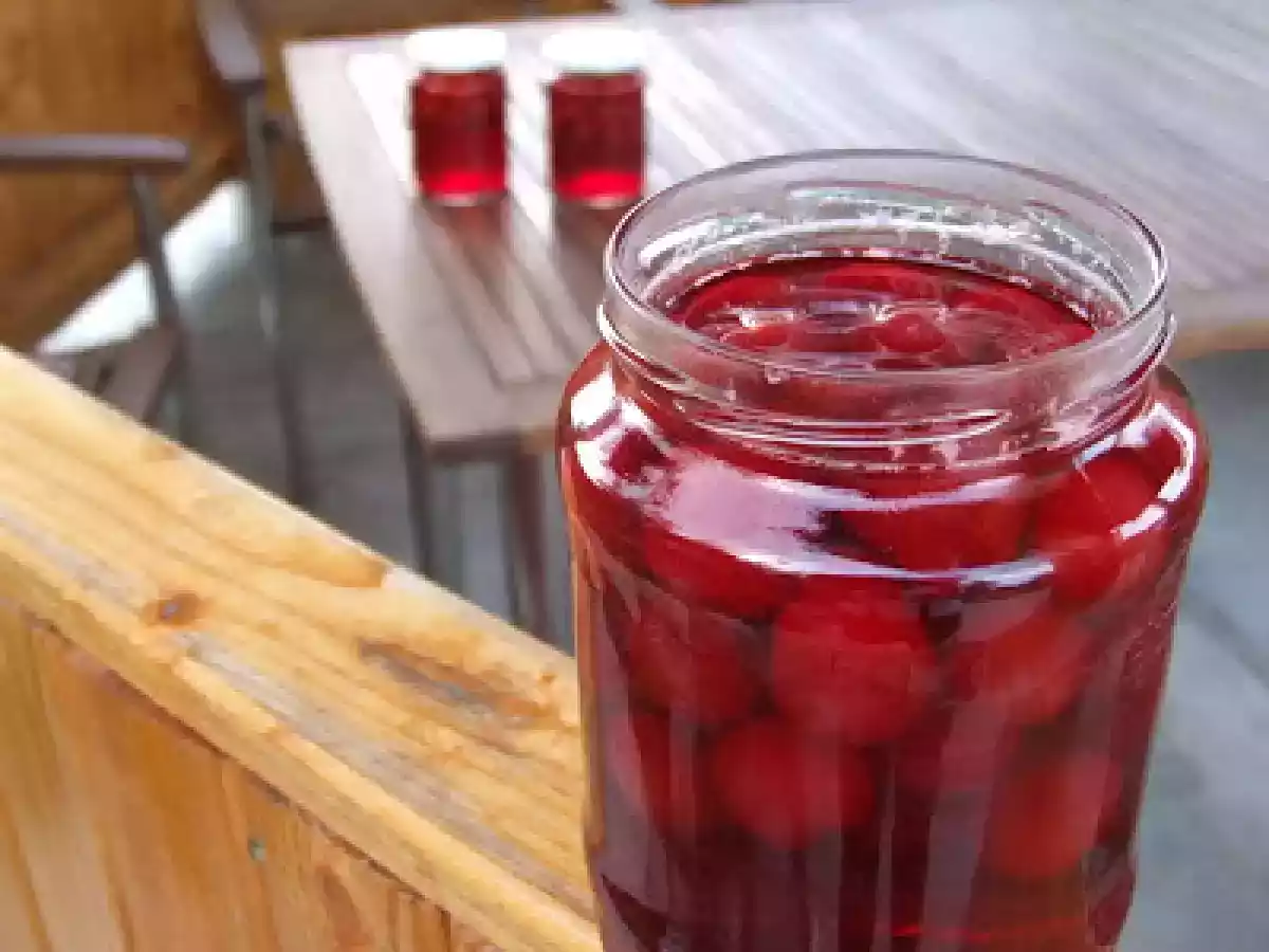 Compot de corcoduse rosii - poza 6