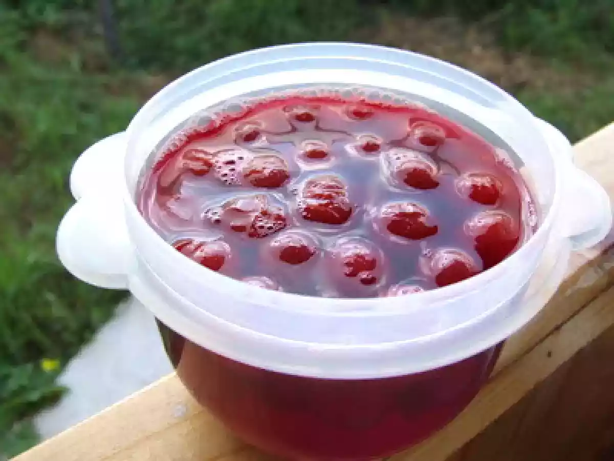 Compot de corcoduse rosii - poza 7