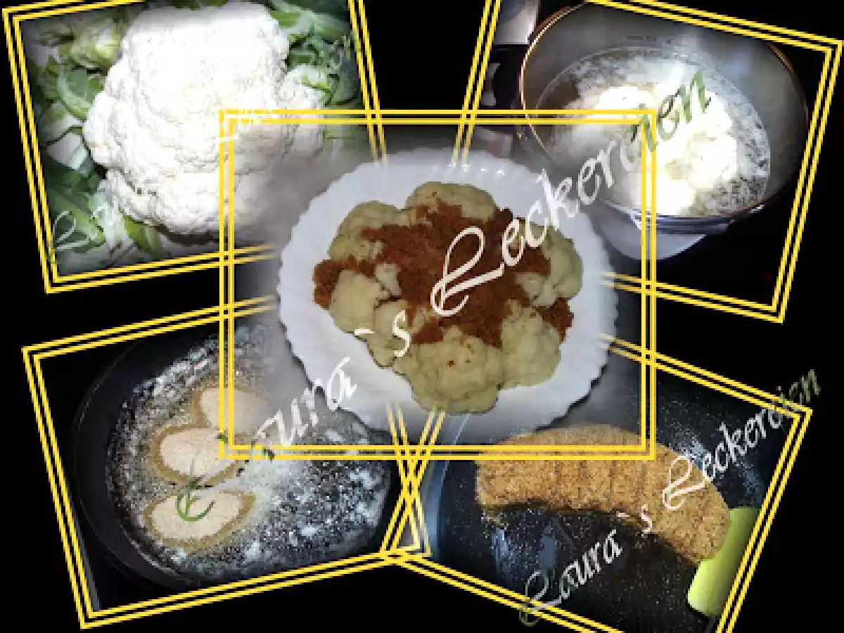 CONOPIDA CU PESMET PRAJIT IN UNT /BLUMENKOHL MIT BUTTERBRÖSEL - poza 2