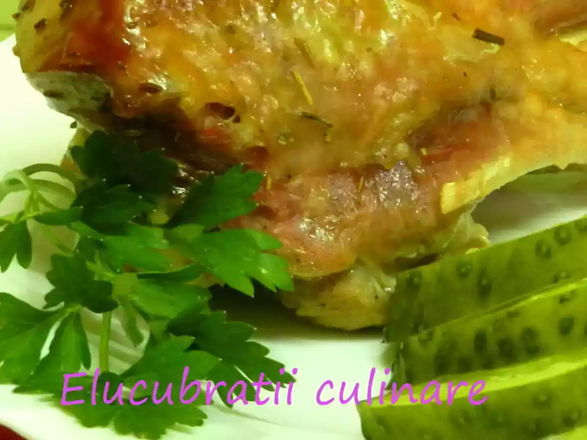 Copane de curcan cu bere