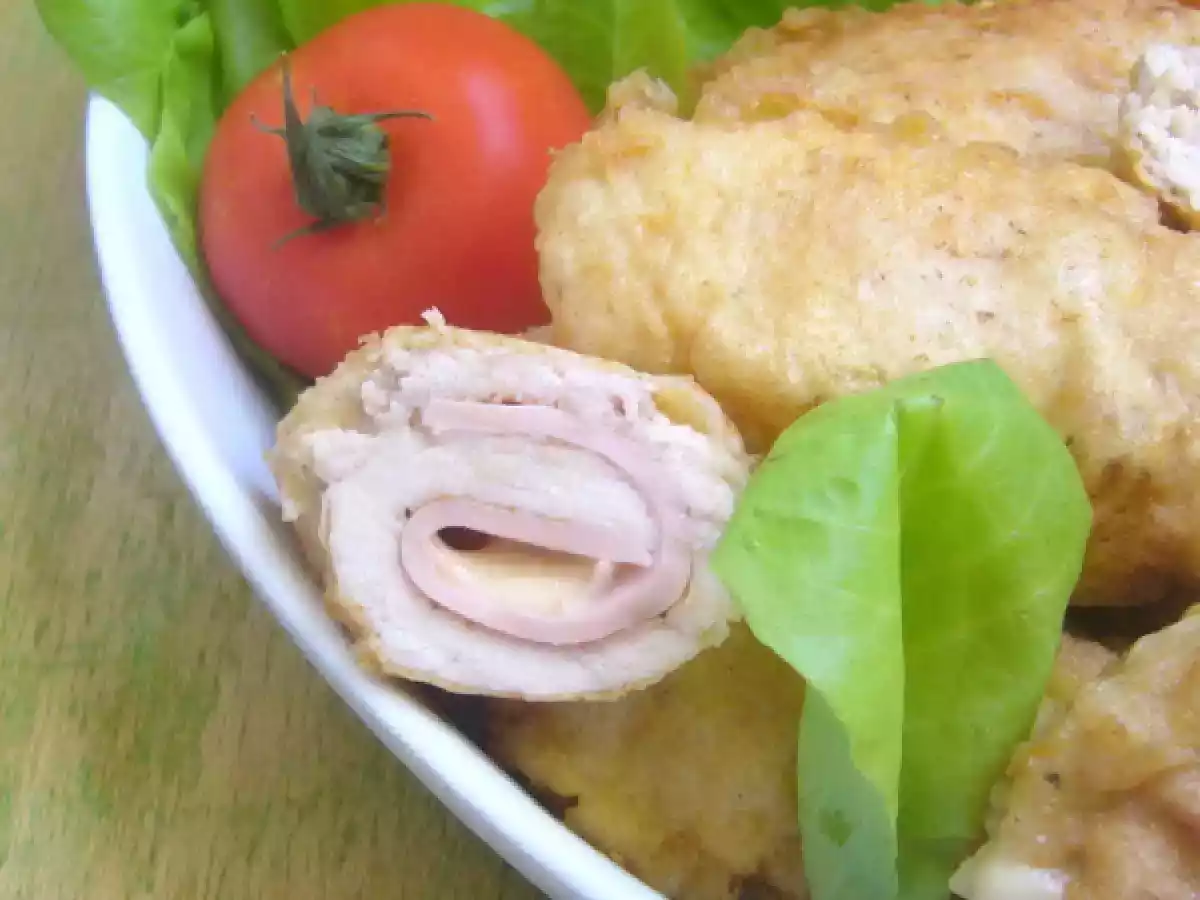 Cordon bleu din piept de pui - poza 2