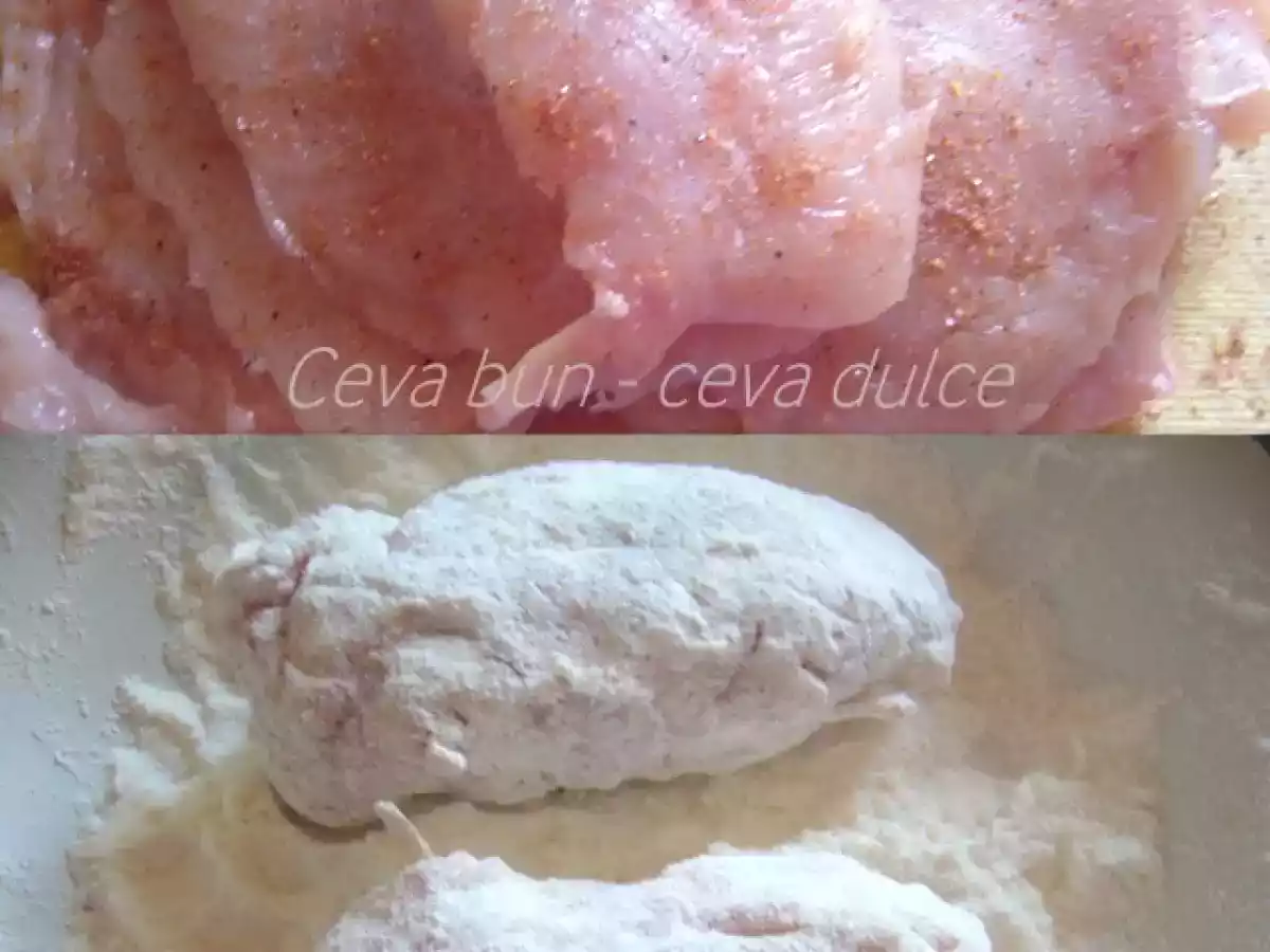 Cordon bleu din piept de pui - poza 3