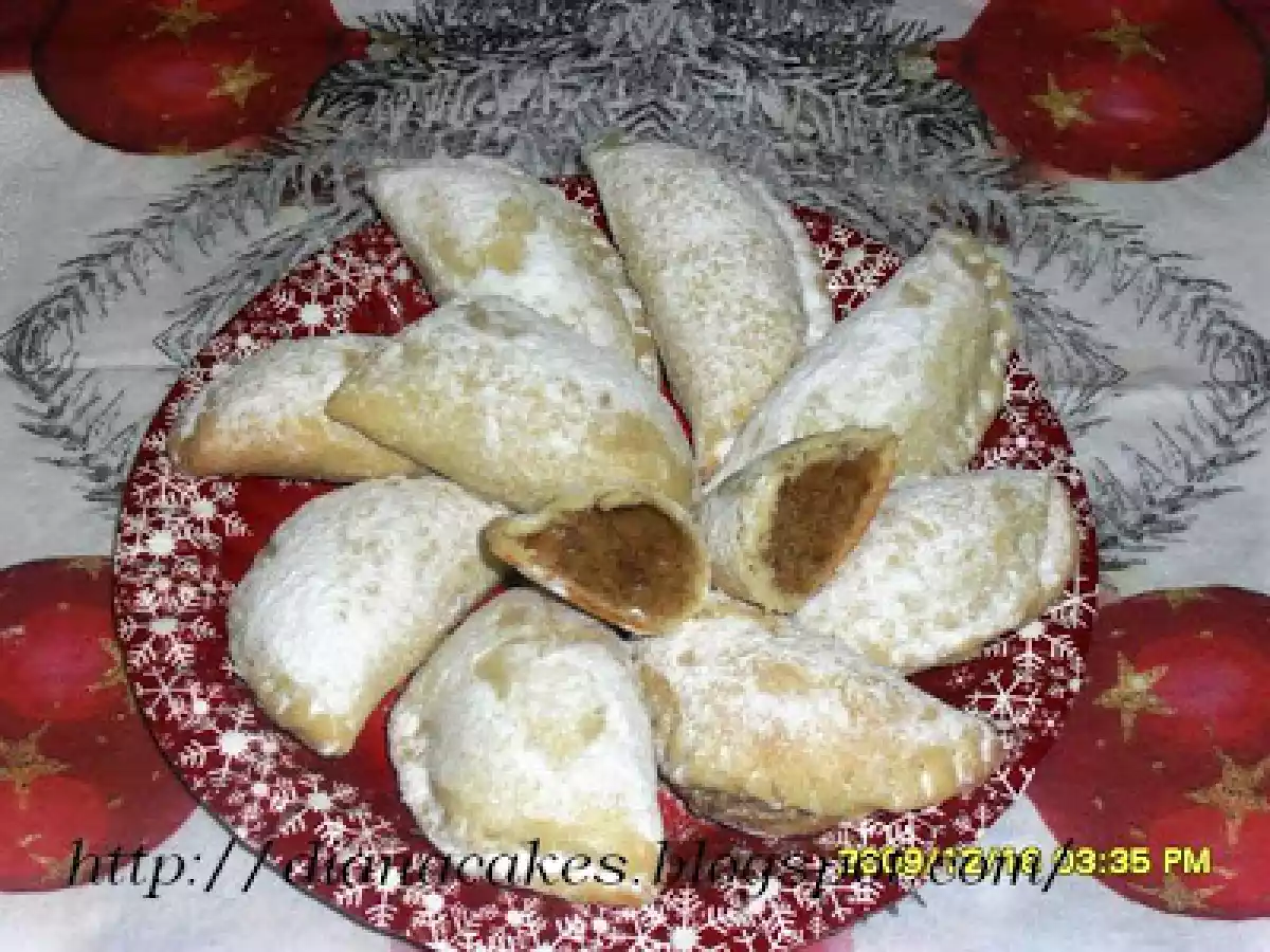 Cornulete cu smantana umplute cu nuca - poza 10