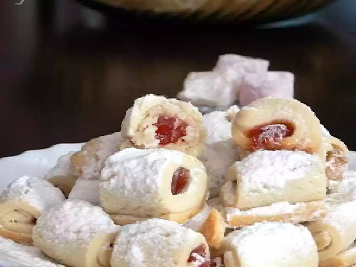 Cornulete fragede cu rahat - poza 3