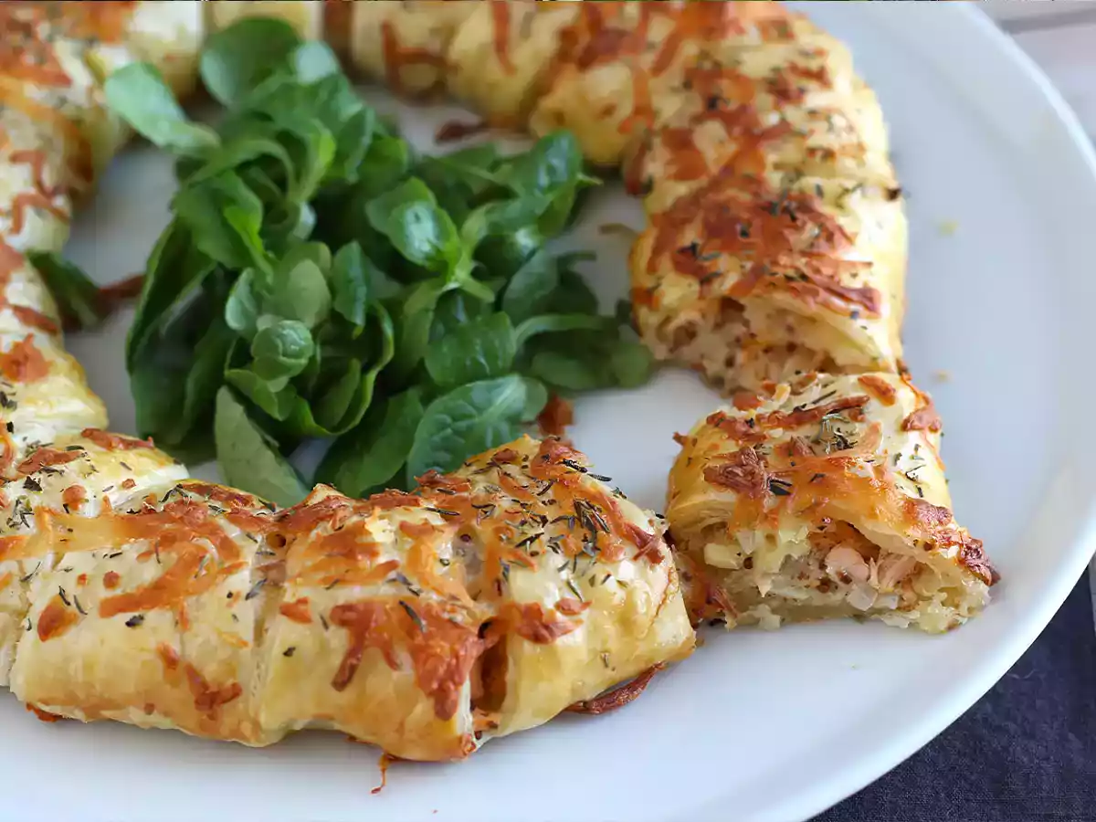 Coroniță cu somon - poza 4