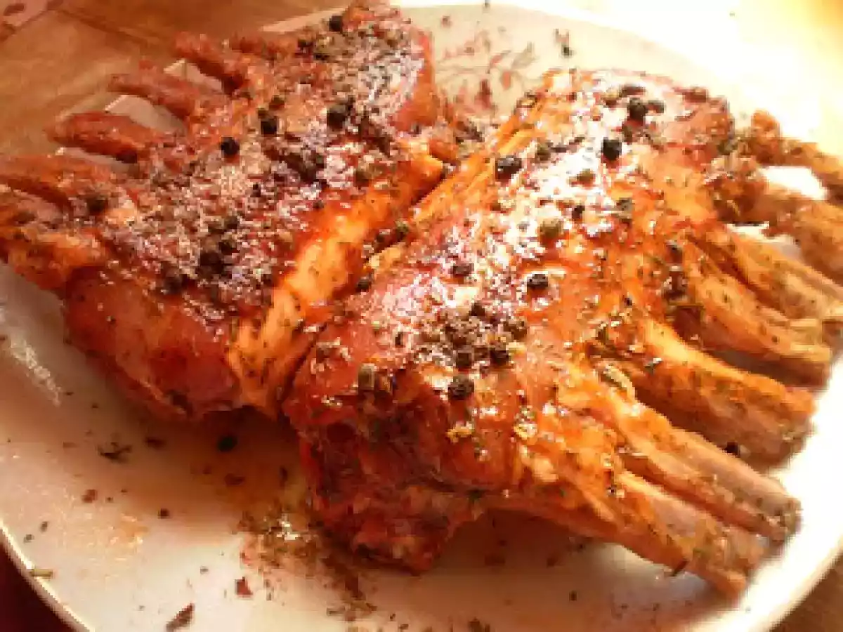 Costite de miel in sos de vin alb - poza 3