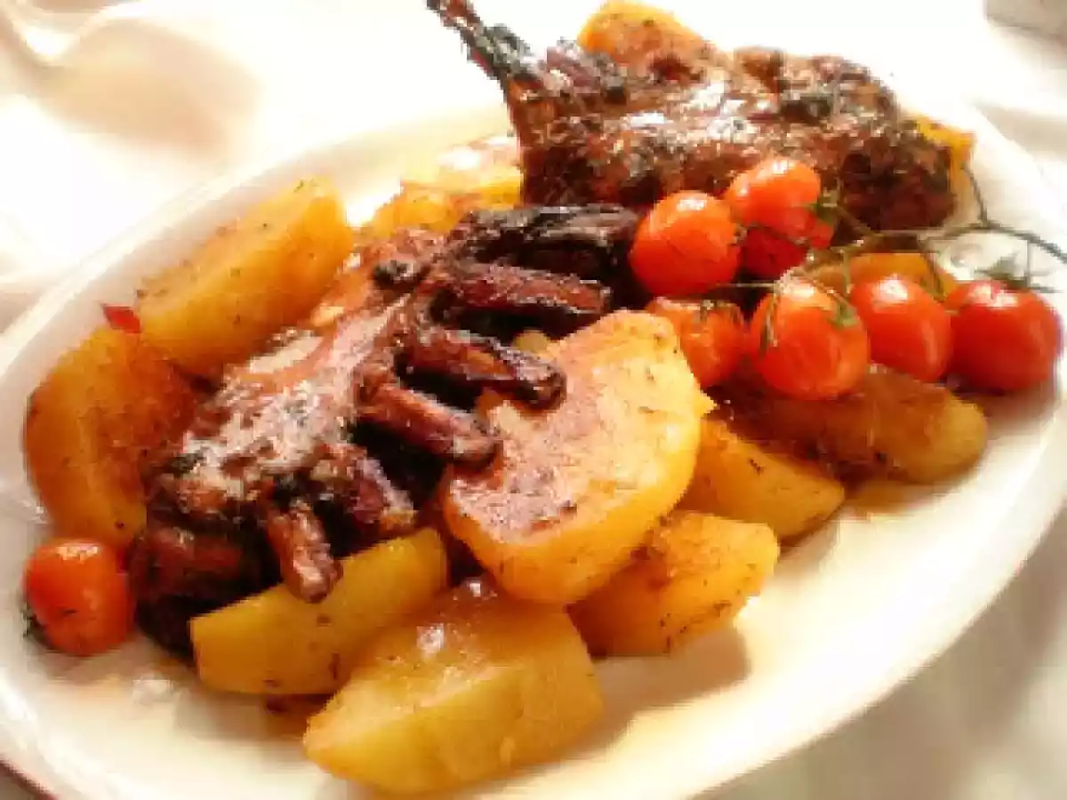 Costite de miel in sos de vin alb - poza 6