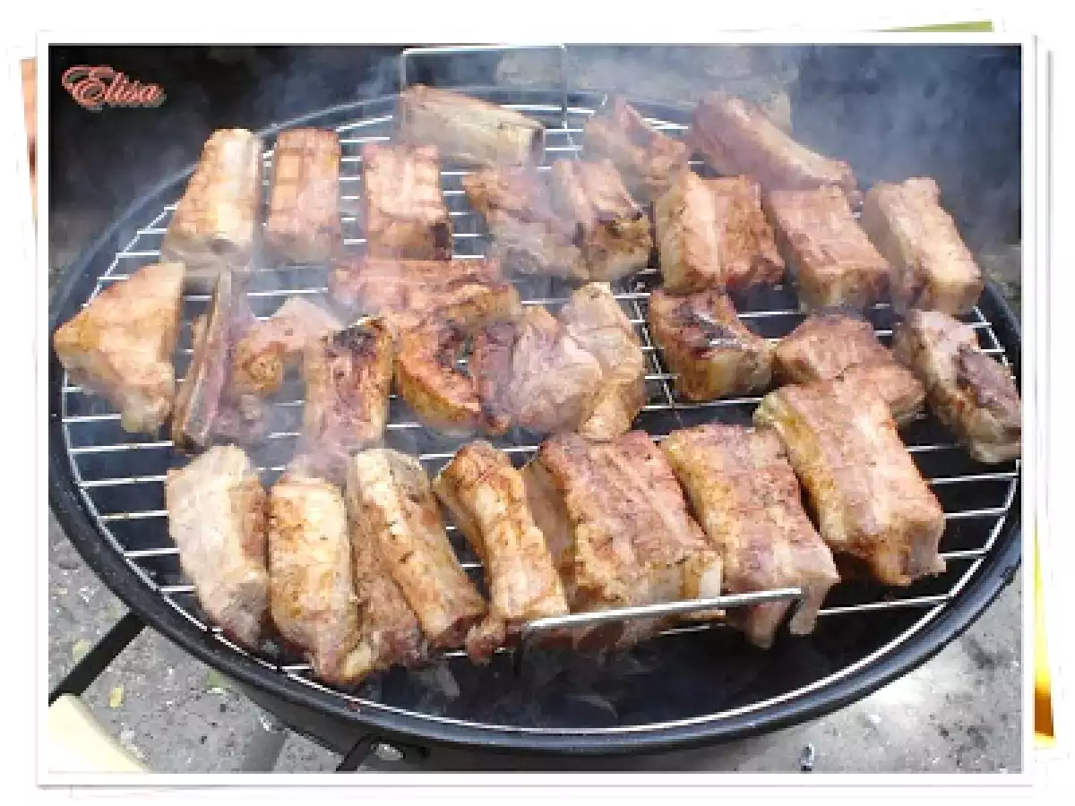 Costite la gratar cu sos cajún - poza 4