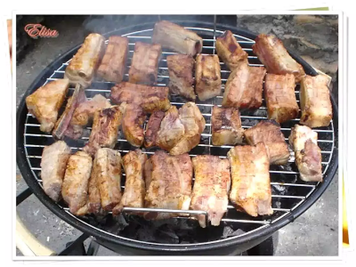 Costite la gratar cu sos cajún - poza 5