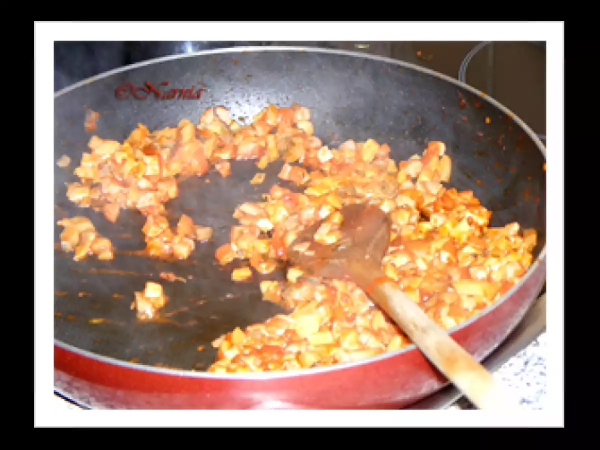 Cosulete din spuma de cartofi cu ciuperci - poza 3