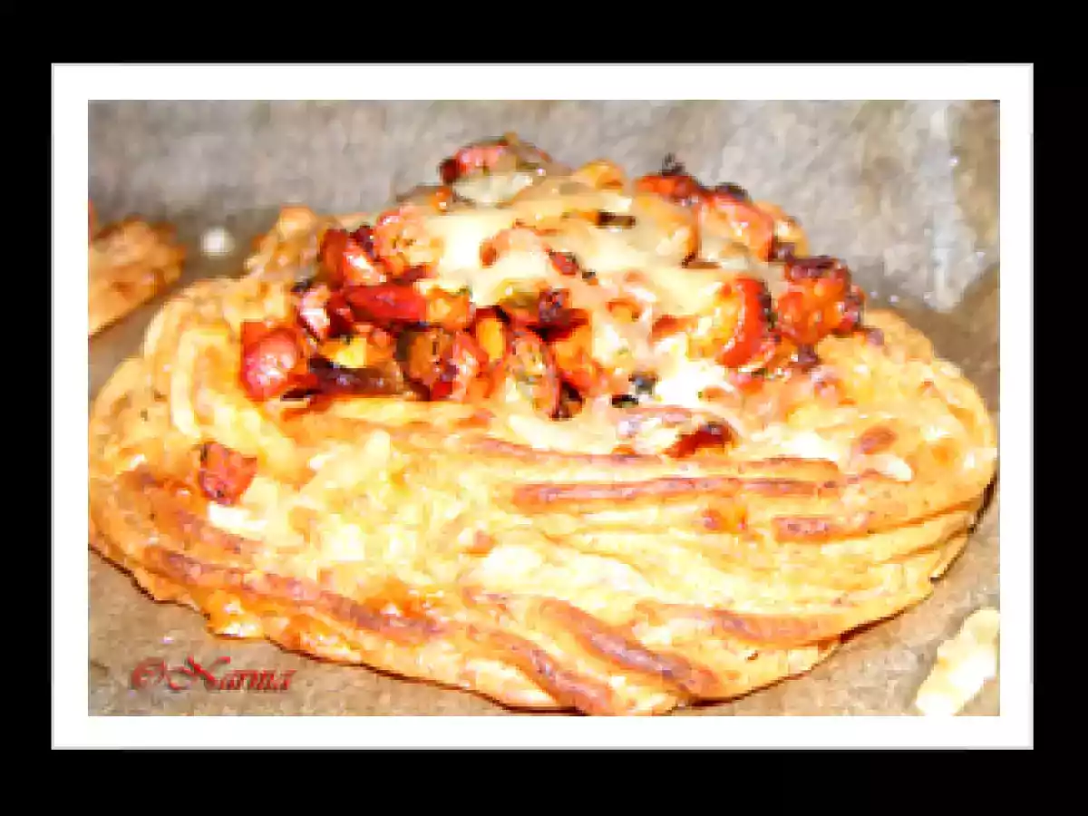 Cosulete din spuma de cartofi cu ciuperci - poza 5